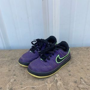 Nike Air Force 1 Court Purple Sneakers 11C